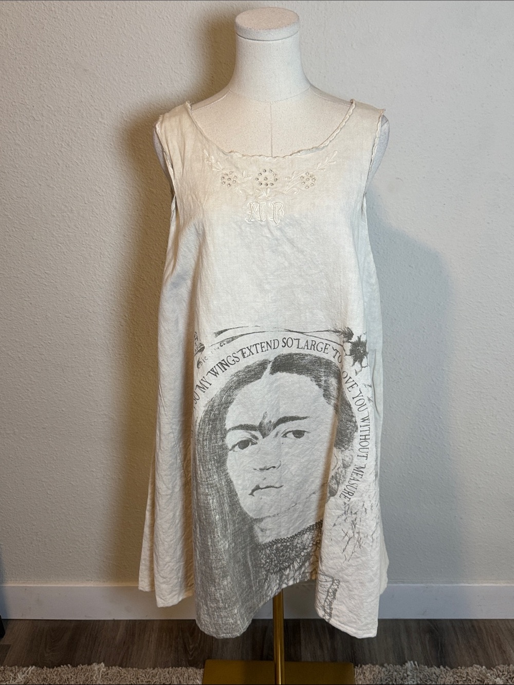 Magnolia Pearl Vintage Cotton Frida Kahlo Tunic OneSize